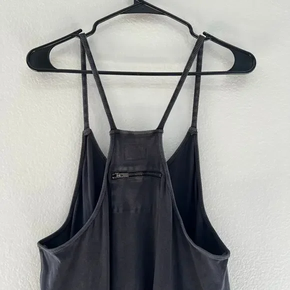 Free People Movement Hot Shot Onesie Washed Black Size Small - Picture 9 of 13